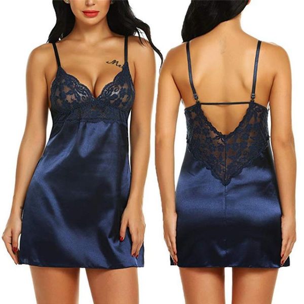 lingerie casual sling backless nightdress nightgown clothes women silk lace v neck sleepwear underwear dress, Black;red
lingerie casual sling backless nightdress nightgown clothes women silk lace v neck sleepwear underwear dress, Black;red