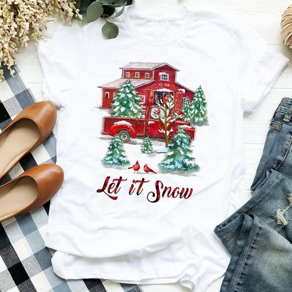 women cartoon winter mujer camisetas holiday merry christmas clothes ladies graphic print tee tshirt female t-shirt, White
women cartoon winter mujer camisetas holiday merry christmas clothes ladies graphic print tee tshirt female t-shirt, White