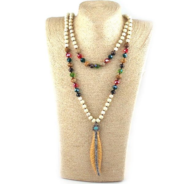 pendant necklaces fashion bohemian jewelry mumti stone glass long knotted paved leaves for women ethnic necklace, Silver
pendant necklaces fashion bohemian jewelry mumti stone glass long knotted paved leaves for women ethnic necklace, Silver