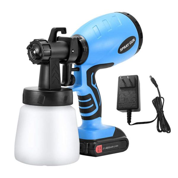 professional spray guns 550w 1000ml gun airbrush cordless paint sprayer 1.8mm copper nozzles 4000mah lithium battery for home painting
professional spray guns 550w 1000ml gun airbrush cordless paint sprayer 1.8mm copper nozzles 4000mah lithium battery for home painting