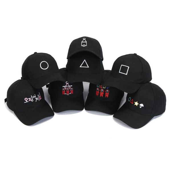 squid game baseball caps fashion bucket hat cosplay costumes prop sports casual geometric design for man woman ball cap 8 color, Blue;gray
squid game baseball caps fashion bucket hat cosplay costumes prop sports casual geometric design for man woman ball cap 8 color, Blue;gray