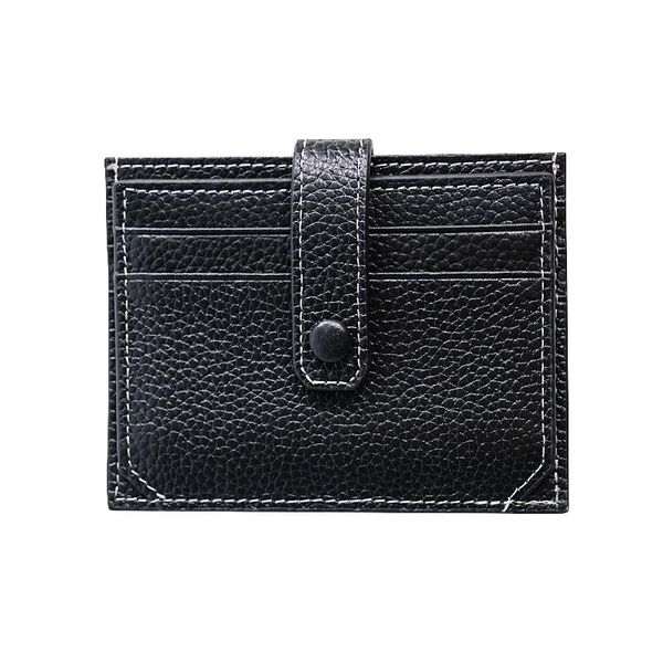 real cow leather solid short card holder coin purse soft buckle mini small wallet for female fale, Red;black
real cow leather solid short card holder coin purse soft buckle mini small wallet for female fale, Red;black