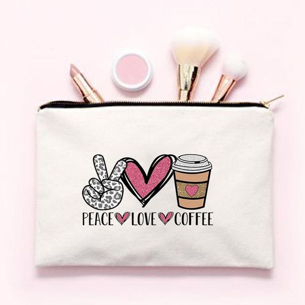 cosmetic bags & cases peace love coffee print multifunction women makeup bag travel make up organizer toiletry pouch storage lady clutch
cosmetic bags & cases peace love coffee print multifunction women makeup bag travel make up organizer toiletry pouch storage lady clutch