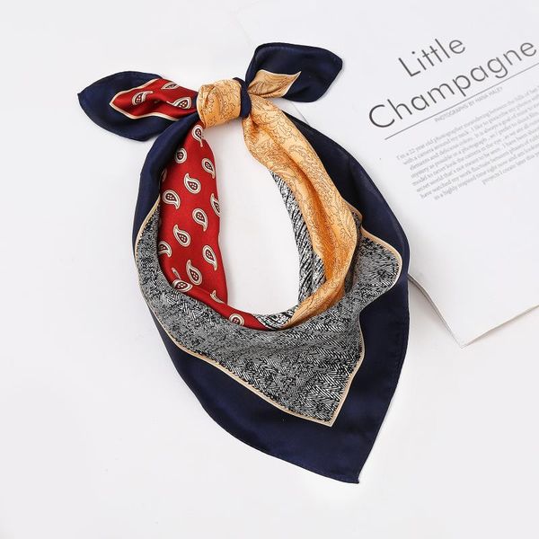 scarves 1 pc luxury silk scarf for lady daily business accessories shawls and wraps women small hair neck hijabs foulard 53x53cm, Blue;gray
scarves 1 pc luxury silk scarf for lady daily business accessories shawls and wraps women small hair neck hijabs foulard 53x53cm, Blue;gray
