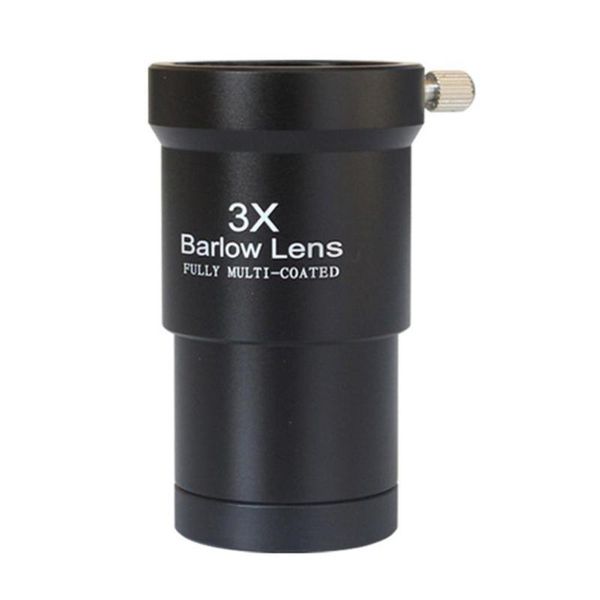 lens adapters & mounts 1.25 inches 3x barlow for telescope eyepieces fully multi-coated metal professional astronomical accessories
lens adapters & mounts 1.25 inches 3x barlow for telescope eyepieces fully multi-coated metal professional astronomical accessories