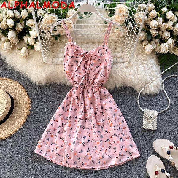 women's jumpsuits & rompers alphalmoda 2021 women floral chiffon playsuit female summer high waist slim fit holiday outfit lace-up prin, Black;white
women's jumpsuits & rompers alphalmoda 2021 women floral chiffon playsuit female summer high waist slim fit holiday outfit lace-up prin, Black;white