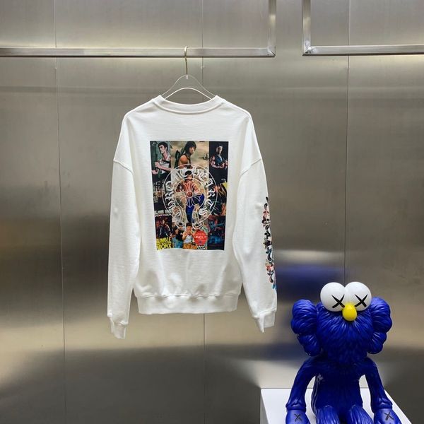 trendy autumn and winter new crosin cross print loose round neck long sleeve sweater for men and women, Black
trendy autumn and winter new crosin cross print loose round neck long sleeve sweater for men and women, Black