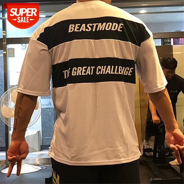 2020 bodybuilding and fitness mens short sleeve t-shirt gyms shirt men muscle loose fit fitness t-shirts #wy2l, White;black
2020 bodybuilding and fitness mens short sleeve t-shirt gyms shirt men muscle loose fit fitness t-shirts #wy2l, White;black