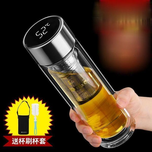 double-layer glass cup, intelligent temperature measuring cup, water separation, high-grade anti-scalding large-capacity cup
double-layer glass cup, intelligent temperature measuring cup, water separation, high-grade anti-scalding large-capacity cup