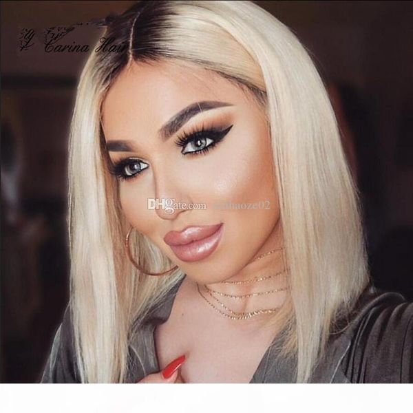 ombre bob wig chinese virgin hair two tone 1b 613 short bob cut wigs straight lace front bob wigs for black women, Black;brown
ombre bob wig chinese virgin hair two tone 1b 613 short bob cut wigs straight lace front bob wigs for black women, Black;brown