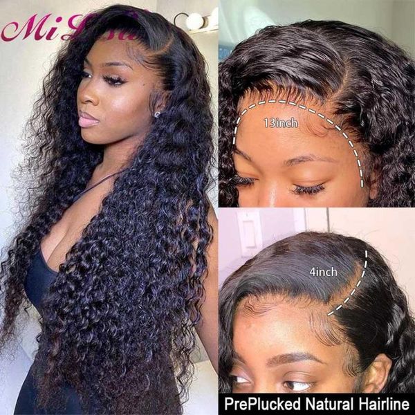 lace wigs 30 inch water wave front human hair milisa 13x4 frontal brazilian natural curly pre plucked remy closure wig, Black;brown
lace wigs 30 inch water wave front human hair milisa 13x4 frontal brazilian natural curly pre plucked remy closure wig, Black;brown