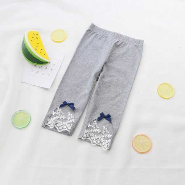trousers summer girl knee-length pants lace bow stitching leggings for girls cotton white pink gray elastic waist capris baby kids, Blue
trousers summer girl knee-length pants lace bow stitching leggings for girls cotton white pink gray elastic waist capris baby kids, Blue