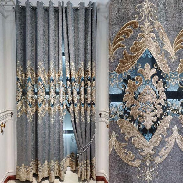 curtain & drapes simple modern curtains for living dining room bedroom european-style american light luxury embroidered
curtain & drapes simple modern curtains for living dining room bedroom european-style american light luxury embroidered