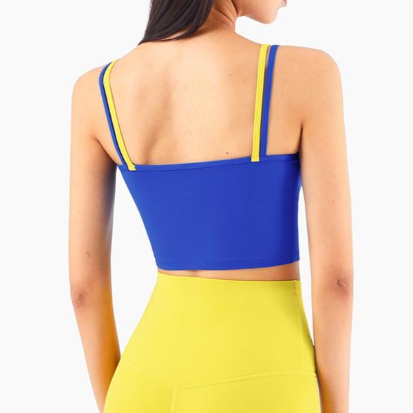 yoga outfit double strap hit color stretchy fitness sports bras crop women naked-feel breathable workout exericise gym brassiere
yoga outfit double strap hit color stretchy fitness sports bras crop women naked-feel breathable workout exericise gym brassiere