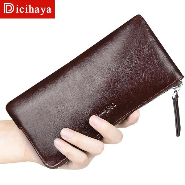 dicihaya genuine leather cowhide retro men wallet coin purse long card holder large capacity male walet pocket for phone bag, Red;black
dicihaya genuine leather cowhide retro men wallet coin purse long card holder large capacity male walet pocket for phone bag, Red;black