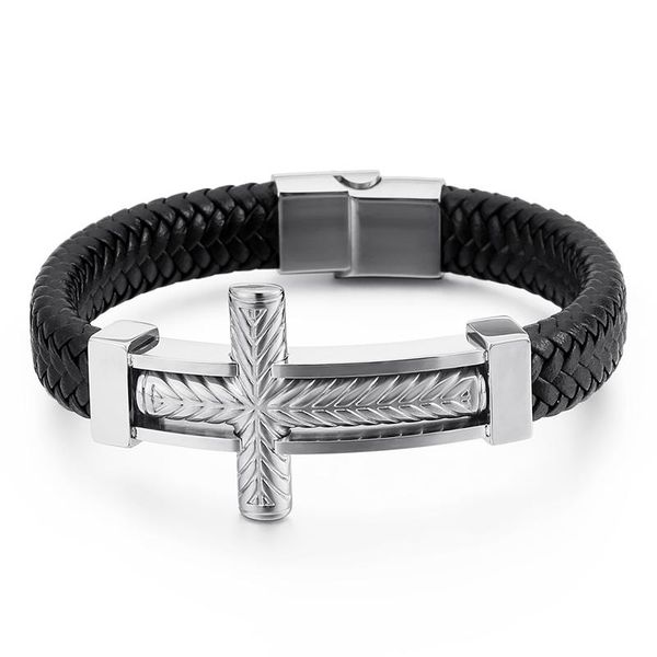 link, chain fashion men women silver color black gold stainless steel religion cross magnetic buckle weave leather bracelets jewelry
link, chain fashion men women silver color black gold stainless steel religion cross magnetic buckle weave leather bracelets jewelry