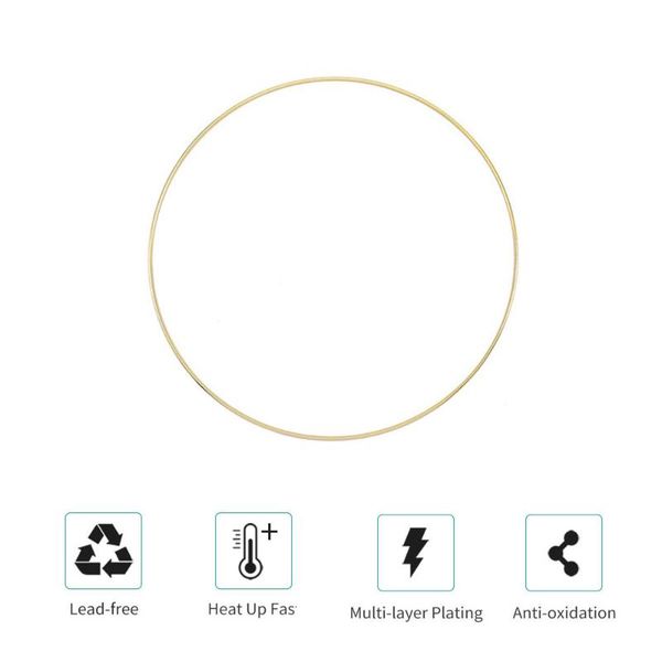 decorative objects & figurines gold dream catcher metal rings 10-40cm ring hoops for diy craft wind chimes macrame supplies
decorative objects & figurines gold dream catcher metal rings 10-40cm ring hoops for diy craft wind chimes macrame supplies