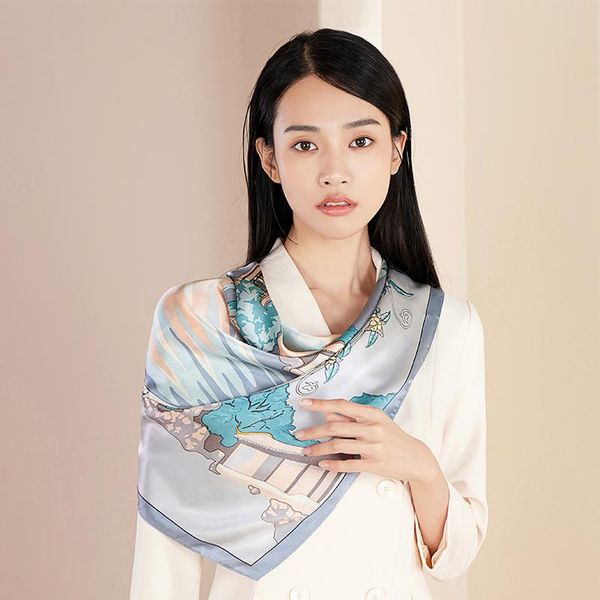 scarves hangzhou silk square scarf women bandana headscarf print autumn bufanda pure shawl retro foulard femme neckerchief 88x88cm, Blue;gray
scarves hangzhou silk square scarf women bandana headscarf print autumn bufanda pure shawl retro foulard femme neckerchief 88x88cm, Blue;gray