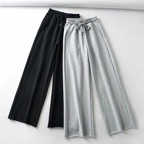 2021 new sports casual ins european american women's spring clothes loose and versatile wide leg pants gacq, Black;white
2021 new sports casual ins european american women's spring clothes loose and versatile wide leg pants gacq, Black;white