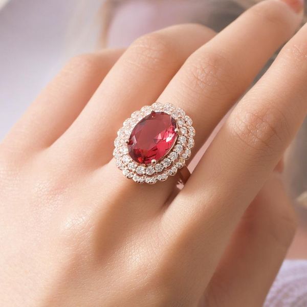 cluster rings luxury flowers shaped 18k rose gold ruby ring fairy for women wedding engagement party gemstone fine jewelry gift, Golden;silver
cluster rings luxury flowers shaped 18k rose gold ruby ring fairy for women wedding engagement party gemstone fine jewelry gift, Golden;silver