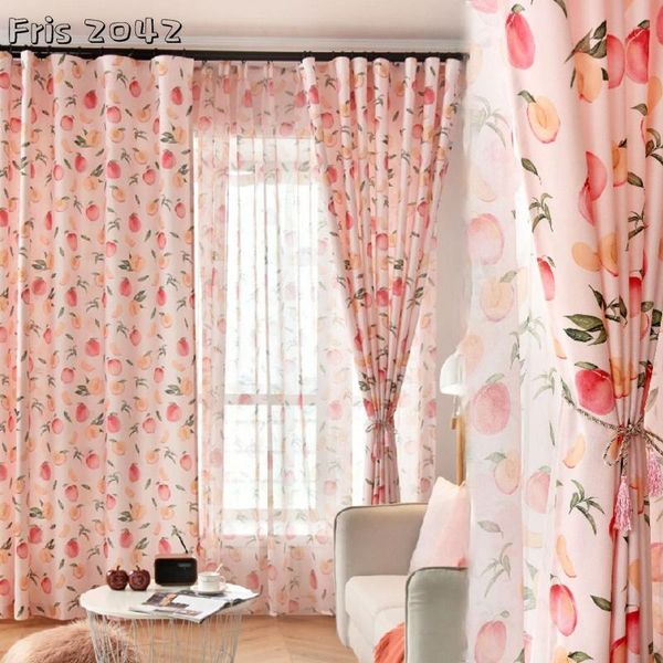 curtain & drapes nordic style peach fruit curtains small fresh yellow semi-blackout for living dining room bedroom
curtain & drapes nordic style peach fruit curtains small fresh yellow semi-blackout for living dining room bedroom
