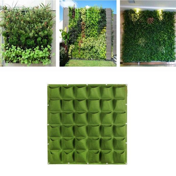 vertical greening hanging wall garden plant grow pot bag planter 36 pocket garden living bag supplies container
vertical greening hanging wall garden plant grow pot bag planter 36 pocket garden living bag supplies container