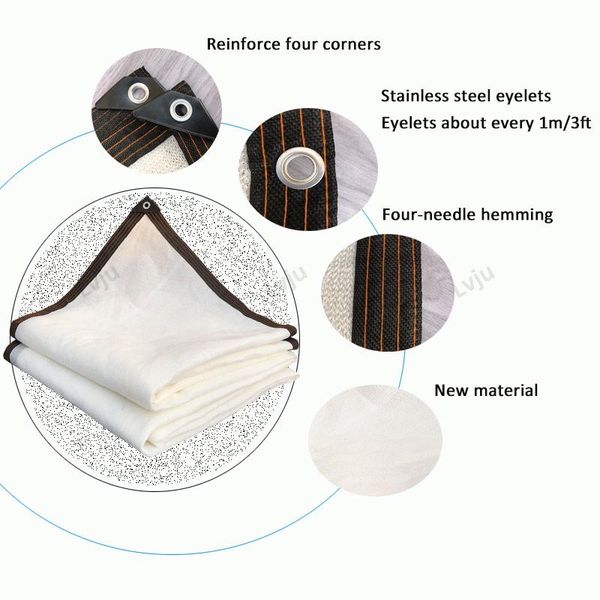 shade lvju 8 sizes white net anti aging agro netting for garden vegetables plants
shade lvju 8 sizes white net anti aging agro netting for garden vegetables plants