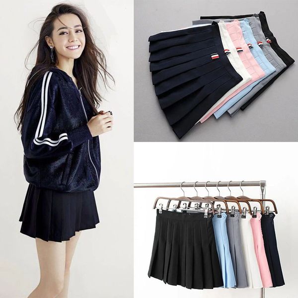 design clothing spring / summer 2021 new korean pleated short college style anti shine versatile high waist skirt, Black
design clothing spring / summer 2021 new korean pleated short college style anti shine versatile high waist skirt, Black