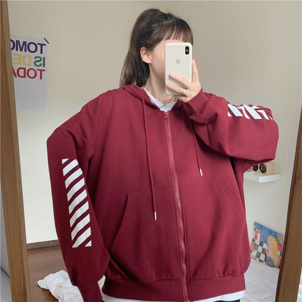 2021 new autumn loose college style thin printed hooded zipper sweatshirt drop shoulder sleeve fashion trend 2u0i, Black
2021 new autumn loose college style thin printed hooded zipper sweatshirt drop shoulder sleeve fashion trend 2u0i, Black