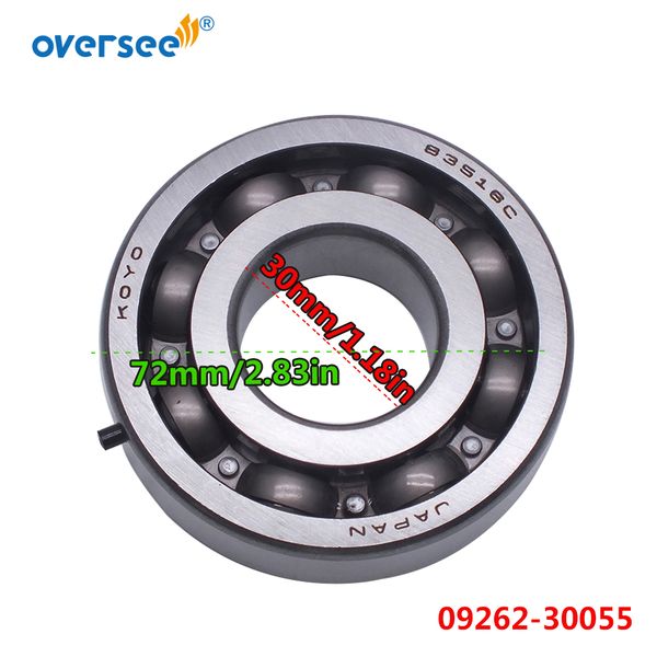 09262-30055 ball bearing with pin for suzuki outboard motor 2 stroke dt20-dt85 size 30x72x19mm 09262-30049 09262-30091
09262-30055 ball bearing with pin for suzuki outboard motor 2 stroke dt20-dt85 size 30x72x19mm 09262-30049 09262-30091