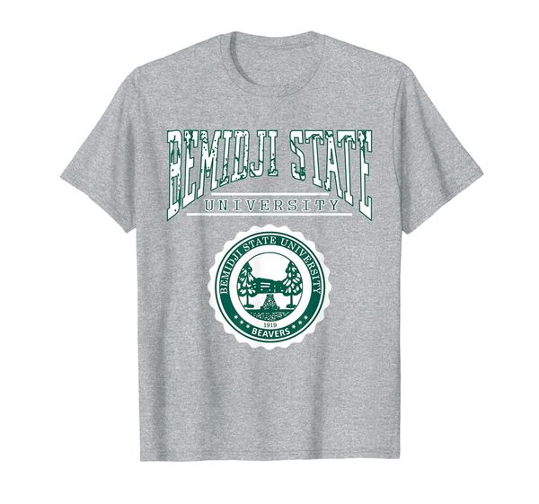 bemidji state 1919 university apparel - t shirt, White;black
