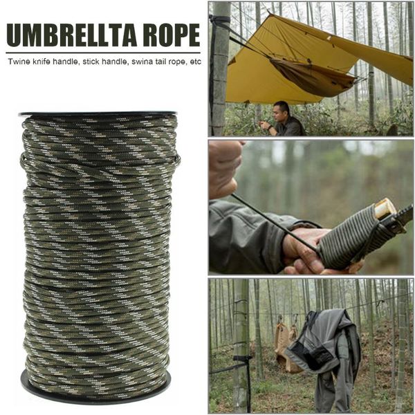 outdoor gadgets 2021 100m 550 parachute cord lanyard rope tent camping kits strap bracelet weaving for hiking
outdoor gadgets 2021 100m 550 parachute cord lanyard rope tent camping kits strap bracelet weaving for hiking