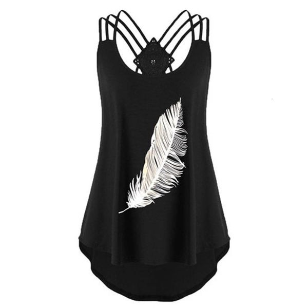 feather printed t-shirt for women summer lace up loose tee backless t shirt wdc4731, White
feather printed t-shirt for women summer lace up loose tee backless t shirt wdc4731, White