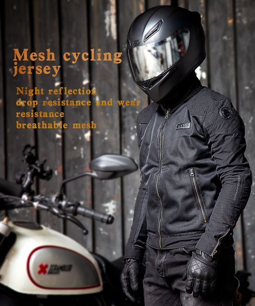 2021 new motorcycle riding clothes mesh fabric ventilation comfort summer riding protective jacket ce protector
2021 new motorcycle riding clothes mesh fabric ventilation comfort summer riding protective jacket ce protector