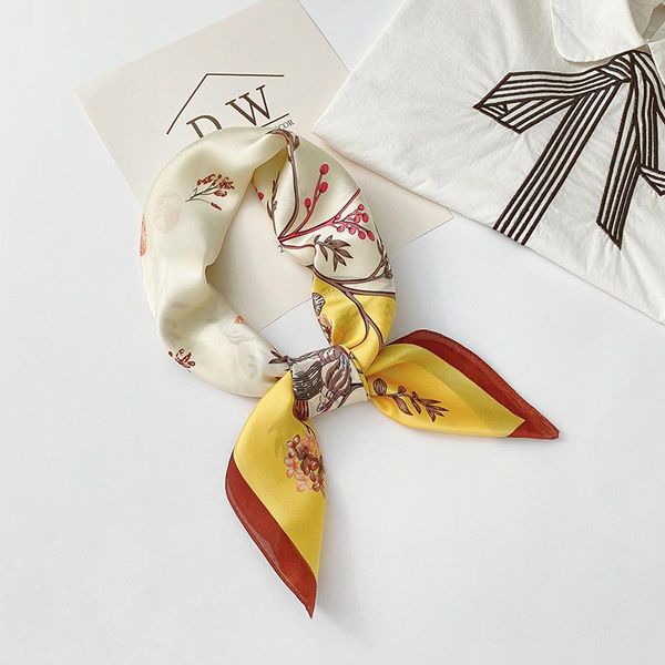 scarves square silk scarf women fashion print small neck scarfs office lady hair band foulard hand kerchief female bandana shawl 2021, Blue;gray
scarves square silk scarf women fashion print small neck scarfs office lady hair band foulard hand kerchief female bandana shawl 2021, Blue;gray