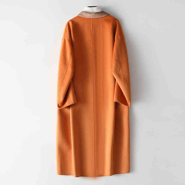 women's wool & blends women winter coat 2021 100% jacket woman warm double-sided overcoats famale casual outerwear abrigos mujer sqq232, Black
women's wool & blends women winter coat 2021 100% jacket woman warm double-sided overcoats famale casual outerwear abrigos mujer sqq232, Black