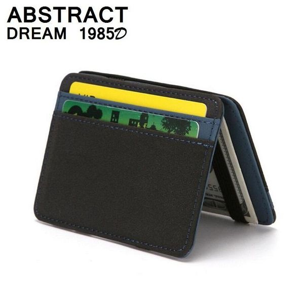 card holders brand korean men magic wallet currency clips nubuck ladies leather classic ultra-thin id purse, Brown;gray
card holders brand korean men magic wallet currency clips nubuck ladies leather classic ultra-thin id purse, Brown;gray