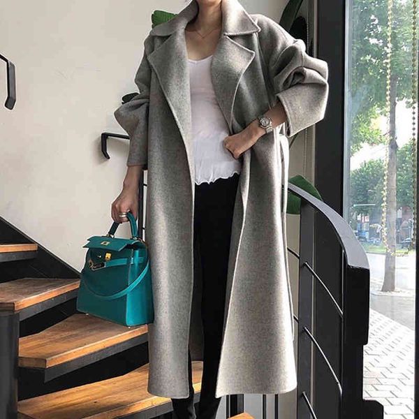 women's wool & blends onalippa women coat autumn winter french retro temperament elegant lapel one button loose casual pocket long wool, Black
women's wool & blends onalippa women coat autumn winter french retro temperament elegant lapel one button loose casual pocket long wool, Black
