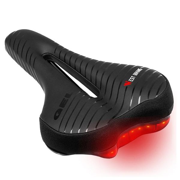 bike saddles bicycle saddle with rear light thicken comfortable mtb seat cushion hollow breathable safety warning taillight
bike saddles bicycle saddle with rear light thicken comfortable mtb seat cushion hollow breathable safety warning taillight