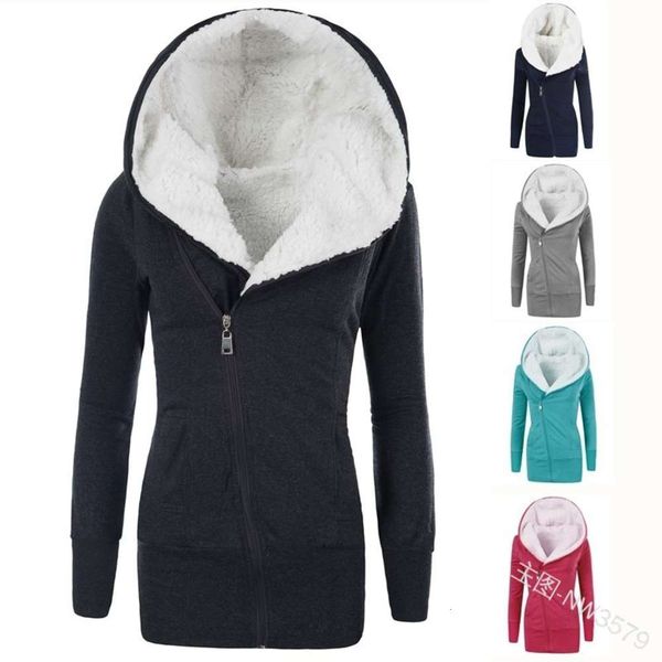 2019 new autumn winter clothes women's thickened medium and long hooded warm coat, Black
2019 new autumn winter clothes women's thickened medium and long hooded warm coat, Black
