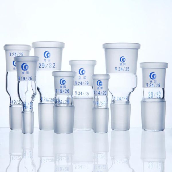lab supplies 1pcs glass adapter 24*19/19*14/29*24/19*24/24*29, female/male connecting joint for laboratory
lab supplies 1pcs glass adapter 24*19/19*14/29*24/19*24/24*29, female/male connecting joint for laboratory