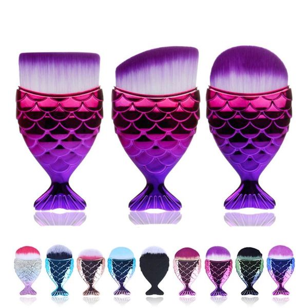 makeup brushes fenglida single creative small fish foundation brush mermaid tail loose powder with cover factory wholesale
makeup brushes fenglida single creative small fish foundation brush mermaid tail loose powder with cover factory wholesale