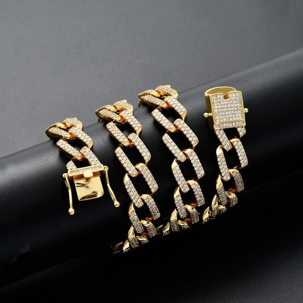 cuban necklace 14mm width heavy full iced out chain zircon square men cuban link necklace copper choker bling hiphop jewelry, Silver
cuban necklace 14mm width heavy full iced out chain zircon square men cuban link necklace copper choker bling hiphop jewelry, Silver