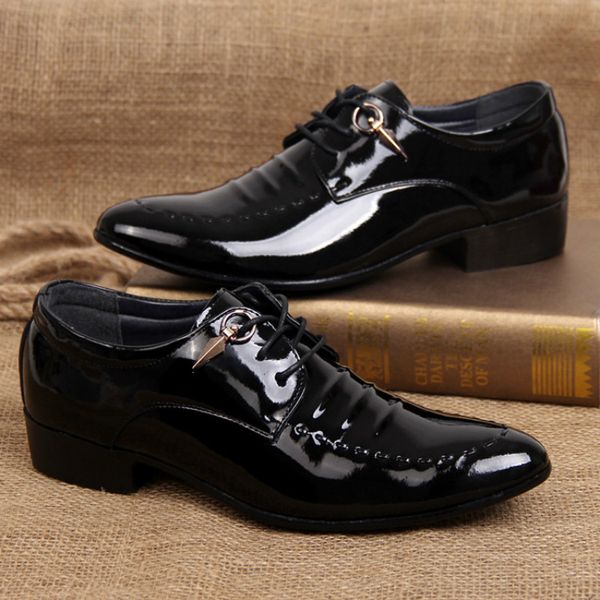 business luxury oxford shoes men breathable pu leather shoes rubber formal dress shoes male office party wedding 695, Black;white
business luxury oxford shoes men breathable pu leather shoes rubber formal dress shoes male office party wedding 695, Black;white