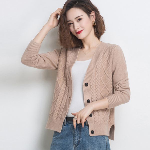 2021 new cardigan women's spring autumn single breasted long sleeve v neck ladies sweaters casual solid knitted wear for female tx3x, White;black
2021 new cardigan women's spring autumn single breasted long sleeve v neck ladies sweaters casual solid knitted wear for female tx3x, White;black
