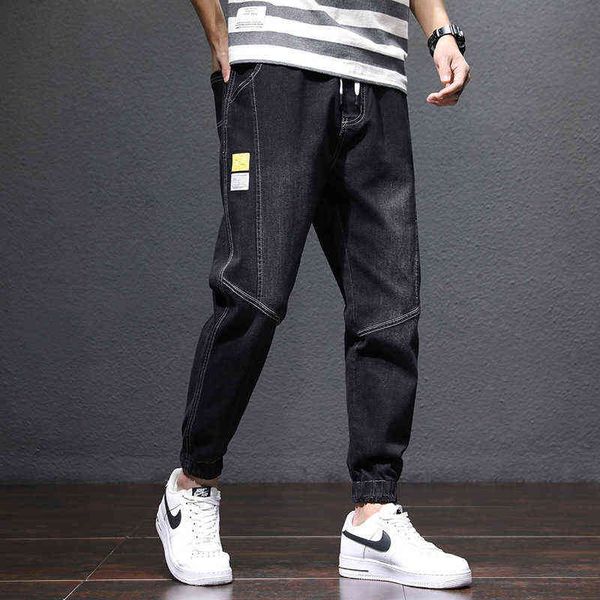 men's jeans jeans 2021 spring brand harlan corset korean fashion elastic waist 's god wear pants men, Blue
men's jeans jeans 2021 spring brand harlan corset korean fashion elastic waist 's god wear pants men, Blue