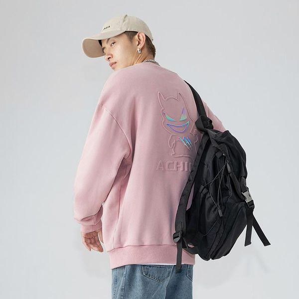 men's hoodies & sweatshirts 2021 autumn and winter fashion trend sweatshirt colorful little devil round neck three-dimensional embossed, Black
men's hoodies & sweatshirts 2021 autumn and winter fashion trend sweatshirt colorful little devil round neck three-dimensional embossed, Black