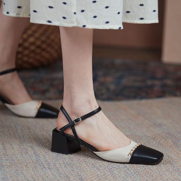 designer lolita shoes sandals women summer 2021 fashion real leather covered square toe chain middle heels mary jane shoes beige, Black
designer lolita shoes sandals women summer 2021 fashion real leather covered square toe chain middle heels mary jane shoes beige, Black