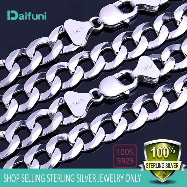 chains daifuni punk 925 sterling silver 6mm necklace for men women curb cuban link chain chokers vintage solid fashion jewelry
chains daifuni punk 925 sterling silver 6mm necklace for men women curb cuban link chain chokers vintage solid fashion jewelry