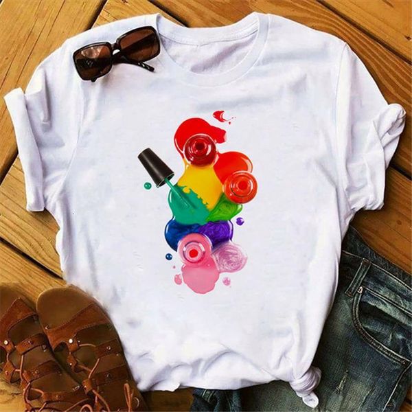 elegance graphic cute 90s women finger nail polish summer paint female tee shirt ladies clothes t, White
elegance graphic cute 90s women finger nail polish summer paint female tee shirt ladies clothes t, White
